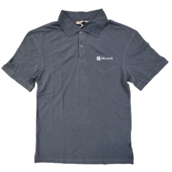 Unisex Microsoft Polo - Exec Style - White logo