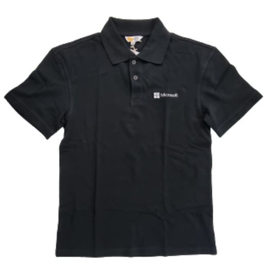 Unisex Microsoft Polo - Exec Style - White logo